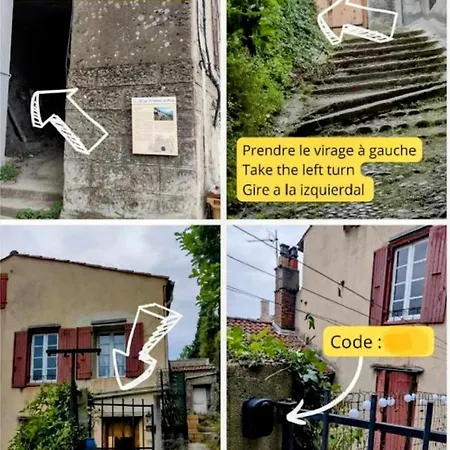 Centre Foix T1 Les Terrasses Du Pech דירה